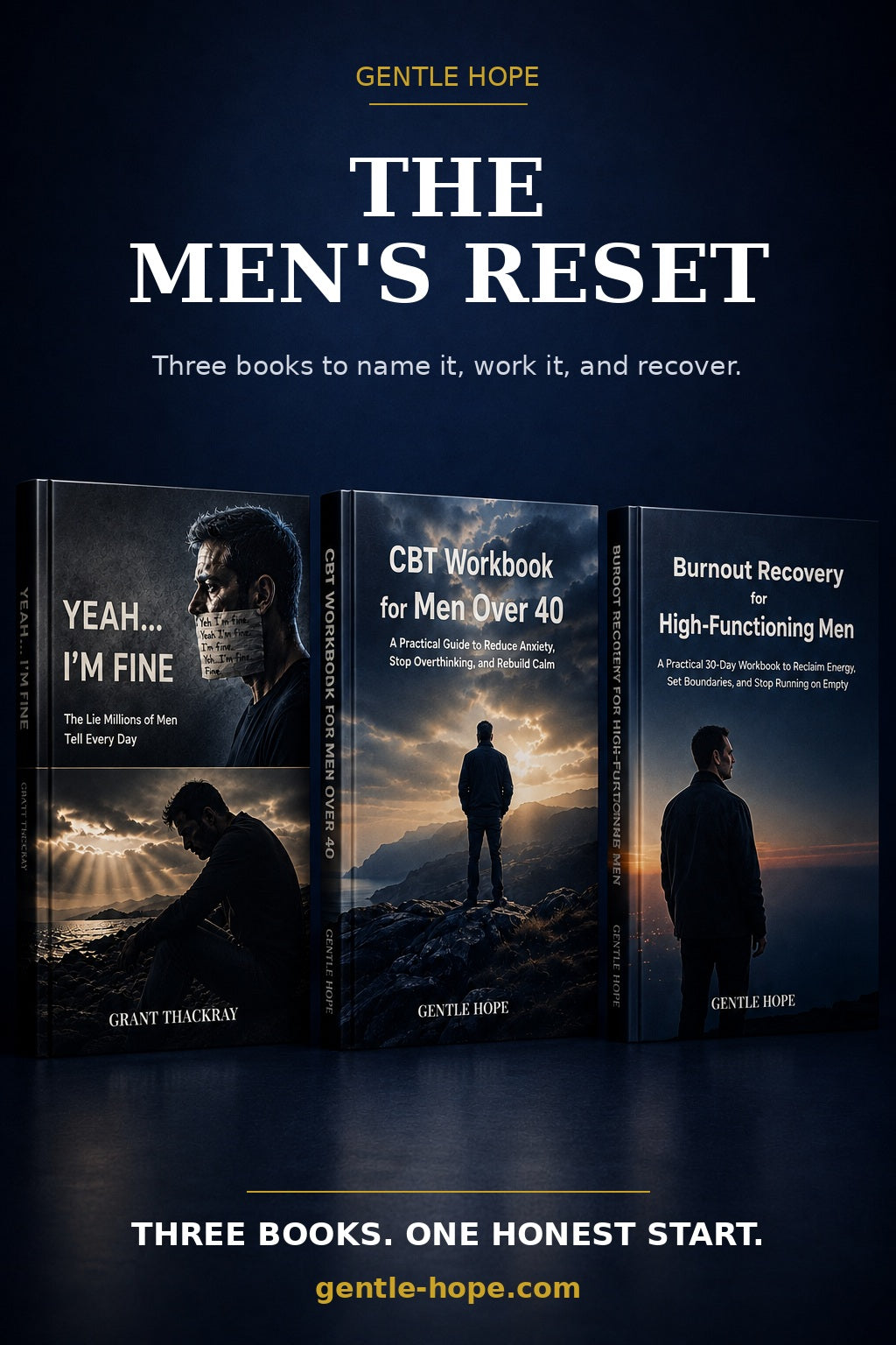 The Men's Reset — 3 Book Bundle